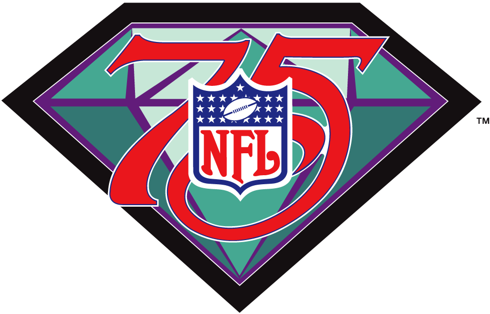 National Football League 1994 Anniversary Logo vinyl decal